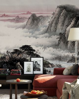 Shan Shui Traditional Chinese Landscape Wallpaper