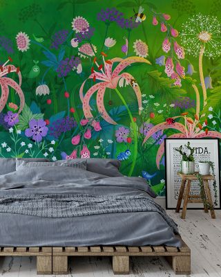 Tiny World Whimsical Miniature Wallpaper