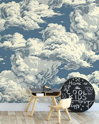 Daydreamer Clouds Nature Wallpaper - Serene Sky Design