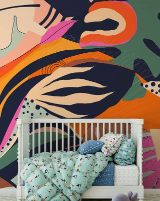 Mesquite Colorful Nature Wallpaper - Vibrant Eco-Friendly Wall Covering