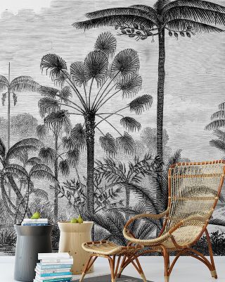 Arthur Tree Wallpaper - Majestic Big Tree Design, Garden Theme