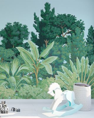 Silva Tropica Wallpaper - Lush Forest and Trees