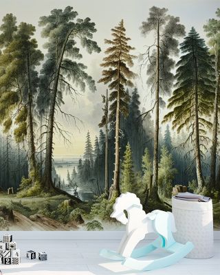 Bauer Forest & Nature Wallpaper - Lush Forest Scene, Trees