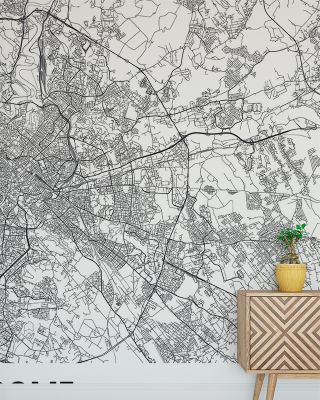 Map of Rome World Map Wallpaper - Italy
