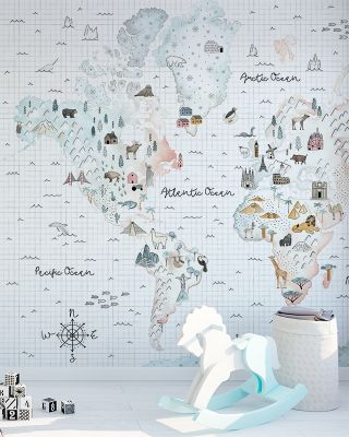 Travel the World Map Wallpaper