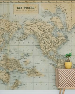 The World Map Asia Wallpaper