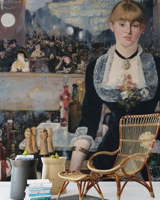 Elegant Bar at the Folies-Bergère Wallpaper