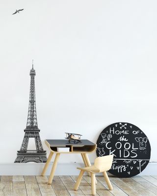 Birds View of Paris Scenic Wallpaper