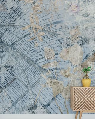 Aged Greenhouse Vintage Wallpaper