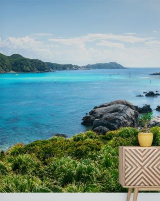 Aharen Bay Scenic Wallpaper
