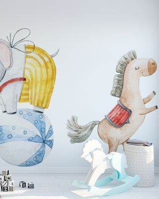 Baby Parade Animal Wallpaper