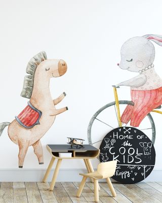 Baby Parade Animal Wallpaper