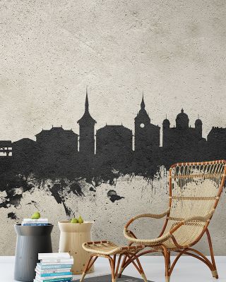 Bern Switzerland Skyline Concrete Wallpaper