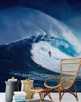 Big Wave Surfer Scenic Wallpaper