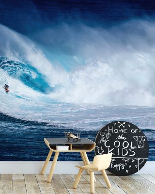Big Wave Surfer Scenic Wallpaper