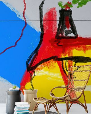 Big and Bold Abstract Wallpaper