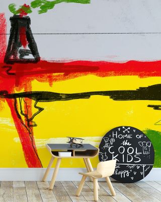 Big and Bold Abstract Wallpaper
