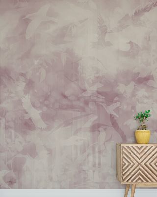 Birds of Freedom Warm Scenic Wallpaper