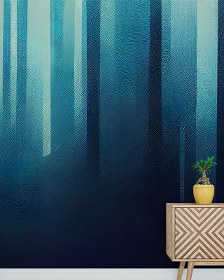 Blue Light Abstract Wallpaper