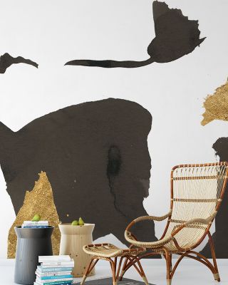 Bright Bold Abstract Wallpaper - Modern Art & Design