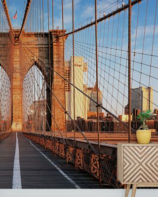 Brooklyn Bridge Nature Wallpaper - Bridge View Design