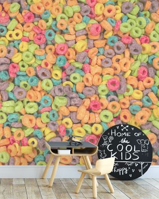 Cereal Dream Abstract Wallpaper - Modern Art & Design