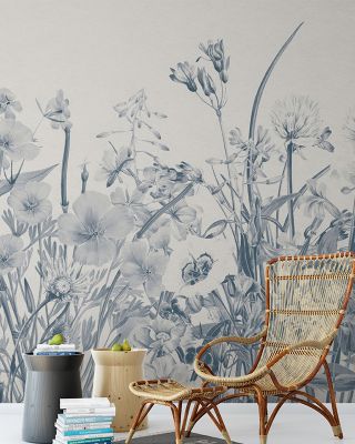 Chambre Separée Floral Wallpaper - Elegant Flower Design