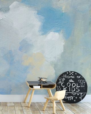Cloud Over the Lake Nature Wallpaper - Scenic Lake View Design
