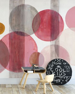 Playful Dot Play Abstract Wallpaper