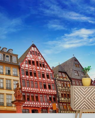 Frankfurt Romerberg Square Wallpaper
