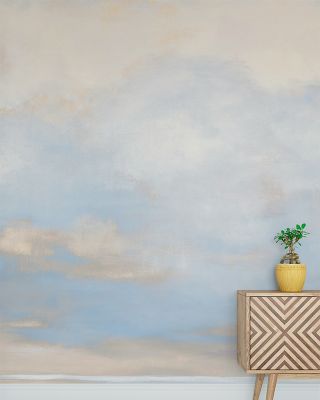 Glint on the Horizon Scenic Wallpaper