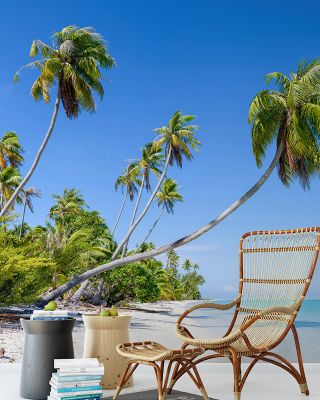 Hirifa Beach Scenic Wallpaper
