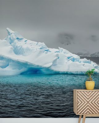 Iceberg Ahead Scenic Wallpaper