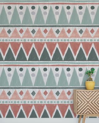 Ikat Pattern I Abstract Wallpaper