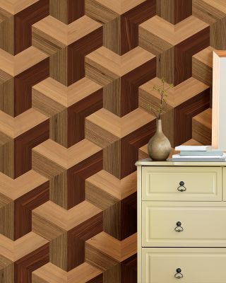 Infinity Wood Abstract Wallpaper