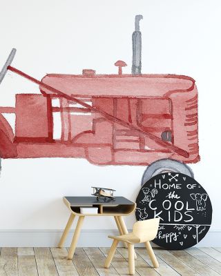 Life on the Tractor Scenic Wallpaper