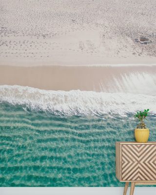 Life's A Beach Coastal Wallpaper
