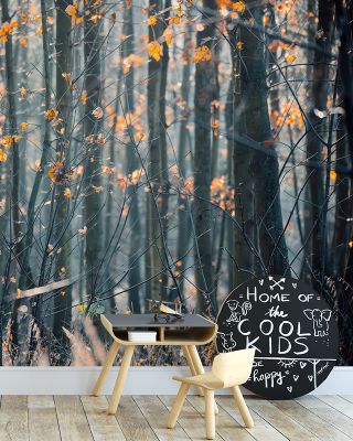 Magic Forest Buzz Abstract Wallpaper