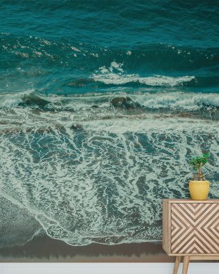 Pacific Tempo Abstract Wallpaper