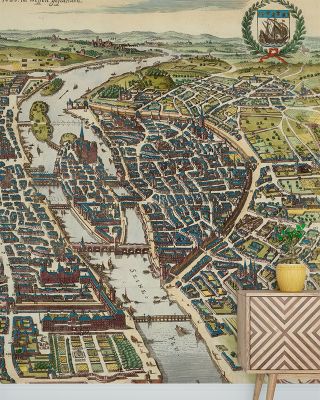 Paris 1620 Historical Wallpaper