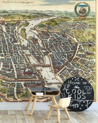 Paris 1620 Historical Wallpaper