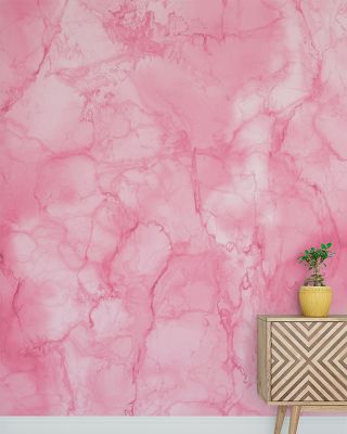 Pink Fluid Abstract Wallpaper