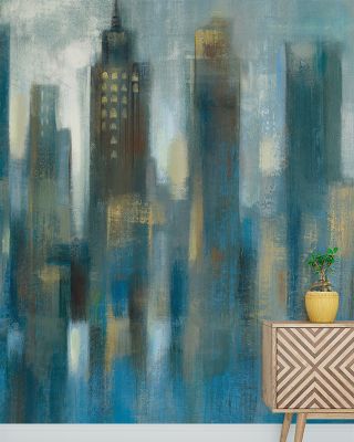 Rhythmic Reflection Light Abstract Wallpaper