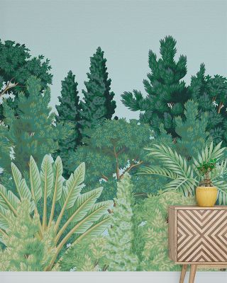 Silva Tropica Botanical Wallpaper