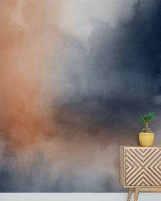 Smoke on River Scenic Wallpaper