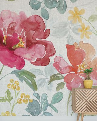 Springtime Bloom I Floral Wallpaper