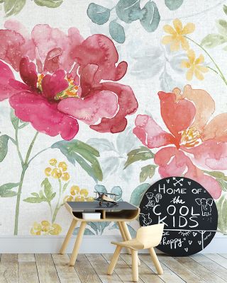Springtime Bloom I Floral Wallpaper