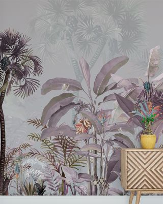 Tropical Forest Strolls Skylight Wallpaper