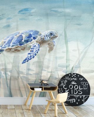 Undersea Turtle Wallpaper
