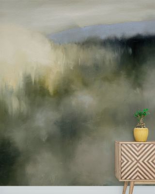 Valley Clouds Wallpaper